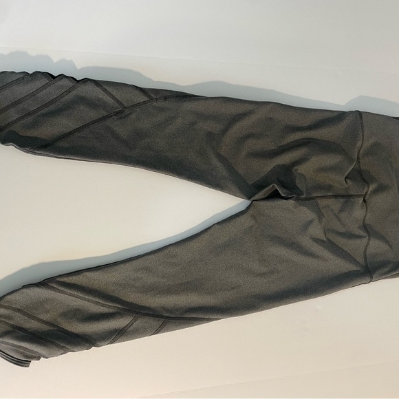 Under Armour Womens Gray Compression Leggings Cutouts Workout Medium M - Picture 5 of 7